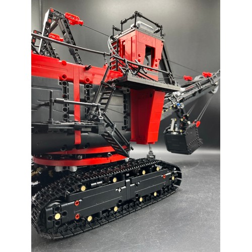 3 - REOBRIX 22014 - RC Control rope excavator 2,968 clamping modules building kit. This set comes built ... 