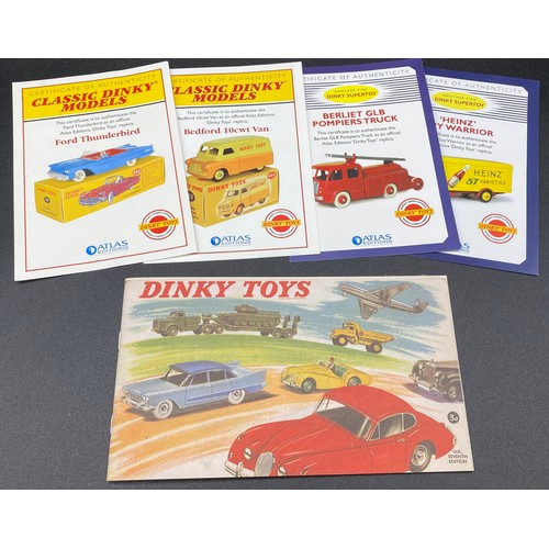 15 - 14 Atlas Editions Modern re-issue 'Dinky' die cast vehicles Sealed & Boxed and Accessories. (2700g) ... 