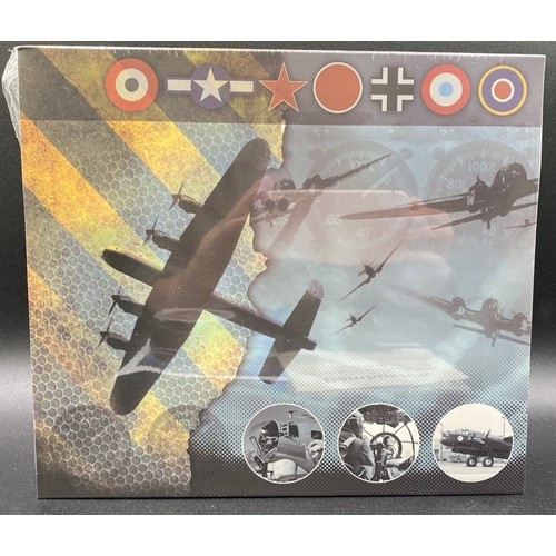 38 - Atlas Edition Jet Age Military Aircraft Models Boxed, Coasters & Cufflinks. (4000g) (15).
Sealed and... 