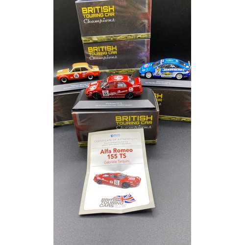 30 - Atlas Editions British Touring Car Champions Boxed.(1000g) (6).
Sealed and Boxed: (VERY GOOD)
467210... 