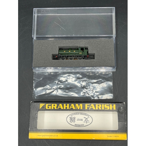 64 - Graham Farish 371-931A 'N' gauge Class 8750 Pannier Tank 4606 GWR Green Tested Runner (100g)
Scratch... 