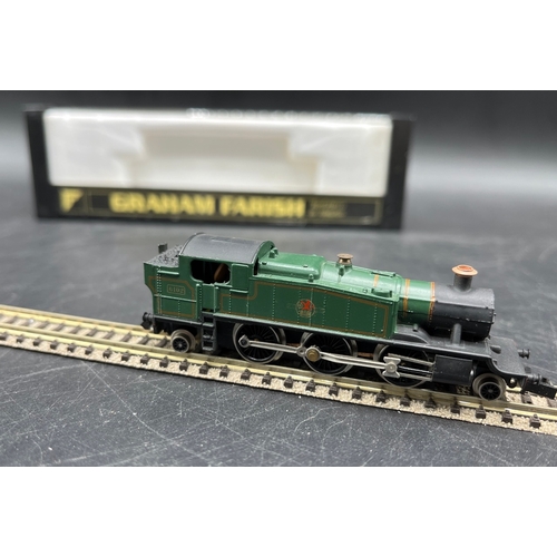 65 - Graham Farish 1605 Class 6102 2-6-2 in BR Green 'N' gauge Tested Runner (100g)