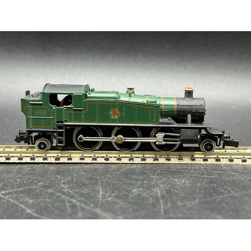 65 - Graham Farish 1605 Class 6102 2-6-2 in BR Green 'N' gauge Tested Runner (100g)