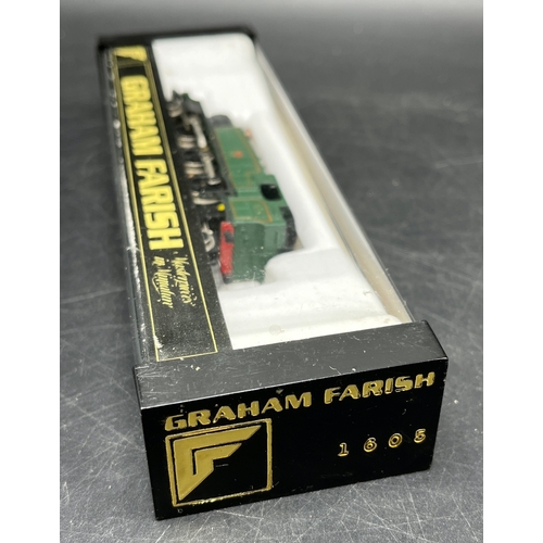 65 - Graham Farish 1605 Class 6102 2-6-2 in BR Green 'N' gauge Tested Runner (100g)