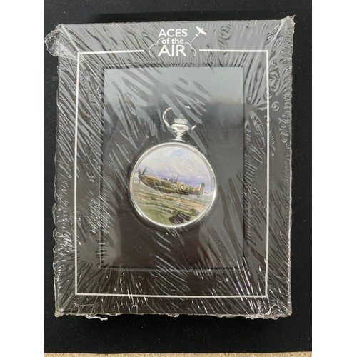 29 - Atlas Edition Eddie Stobart & Aces of Air Pocket Watches. (1000g) (11).
Sealed and Boxed: (VERY GOOD... 