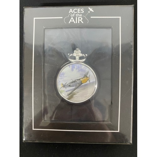 29 - Atlas Edition Eddie Stobart & Aces of Air Pocket Watches. (1000g) (11).
Sealed and Boxed: (VERY GOOD... 