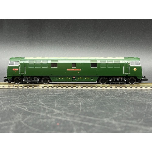 66 - Two 'N' gauge Diesel Locomotives, Tested Runners (300g)
Graham Farish 371-403 Class 52 D1035 BR Gree... 