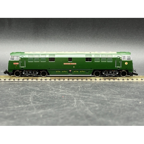 66 - Two 'N' gauge Diesel Locomotives, Tested Runners (300g)
Graham Farish 371-403 Class 52 D1035 BR Gree... 