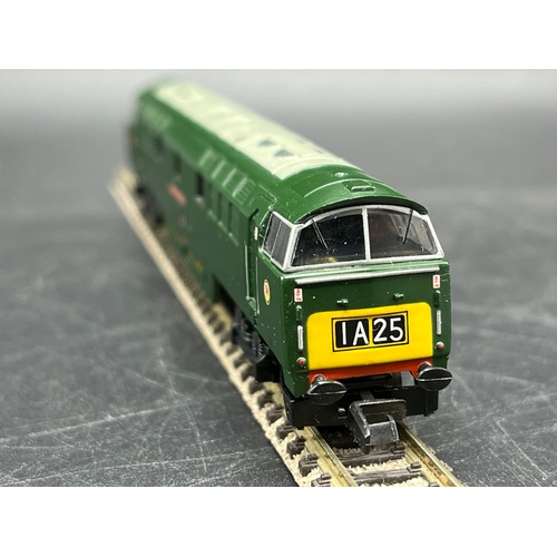 66 - Two 'N' gauge Diesel Locomotives, Tested Runners (300g)
Graham Farish 371-403 Class 52 D1035 BR Gree... 