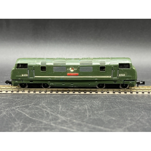 66 - Two 'N' gauge Diesel Locomotives, Tested Runners (300g)
Graham Farish 371-403 Class 52 D1035 BR Gree... 