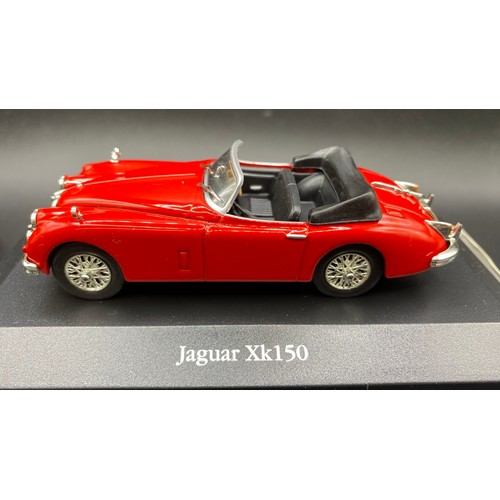 31 - Atlas Edition Jaguar Model Vehicles. (1400g) (9).
Sealed and Boxed: (VERY GOOD)
4641105 - Jaguar SS1... 