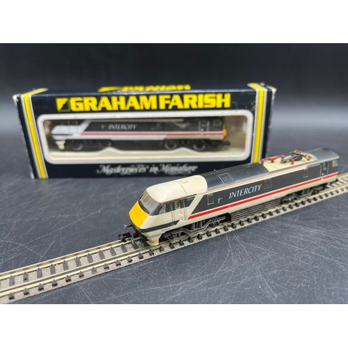 Two Graham Farish Intercity Electric Loco 'N' gauge both tested