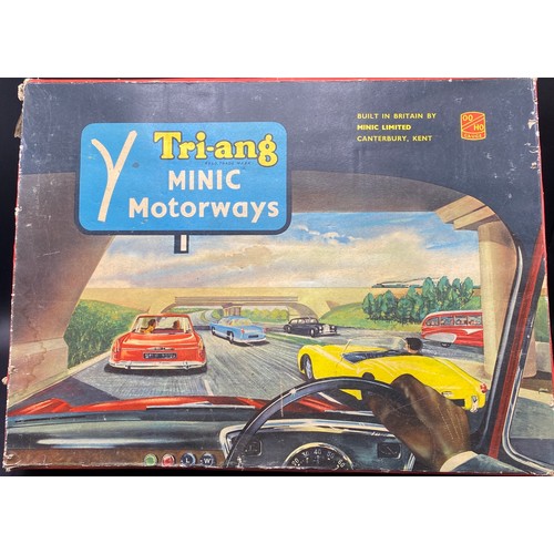 40 - Tri-ang Minic Motorways M1503 Jaguar & Rolls Royce Set. HO/OO Gauge. No Instruction Booklet and cars... 