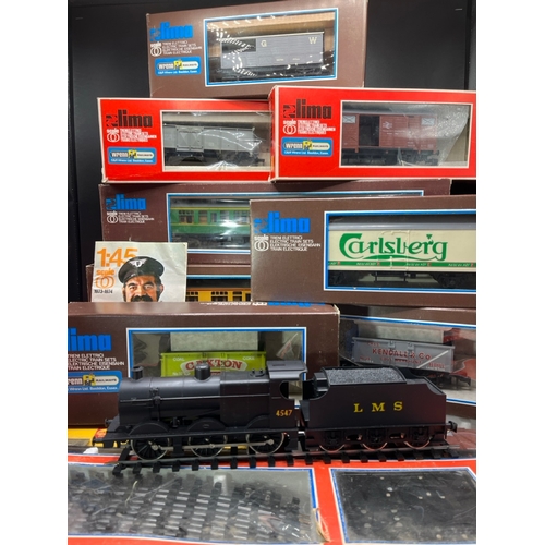 63 - A bumper collection of 1970's Lima/Wrenn O gauge 1:45 scale Model Railway with two Tested locomotive... 