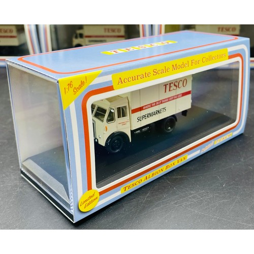 24 - 72 Oxford 1:76 Scale Tesco Albion Victor Box Van Limited Editions for Goodwood Revival Code SP101.
T... 