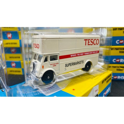 23 - 67 Corgi Tesco Guy Pantechnicon Limited Editions for Goodwood Revival.
Tesco has restored the 1950s ... 