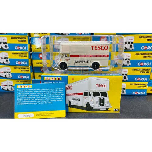 23 - 67 Corgi Tesco Guy Pantechnicon Limited Editions for Goodwood Revival.
Tesco has restored the 1950s ... 