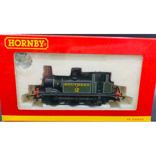 192 - 4 Hornby Boxed Locomotives 00 Gauge. (4). 700g. Tested Runners. 
Hornby Terrier Locomotive 32636 0-6... 