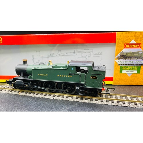 193 - 2 Hornby Boxed Locomotives 00 Gauge. (2). 910g. Tested Runners.
Hornby 61xx Class 2-6-2T Praire No 6... 