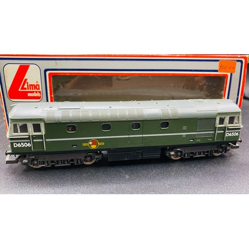 195 - 2 Hornby & 1 Lima Boxed Locomotives 00 Gauge. (3). 1100g. Tested Runner.
Hornby R2242 Virgin BoBo El... 