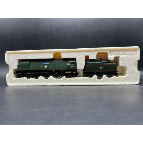 201 - Hornby R2458 BR 4-6-2 Battle of Britain class '222 Squadron' #34078 (China) Tested Runner
(550g)
DCC... 