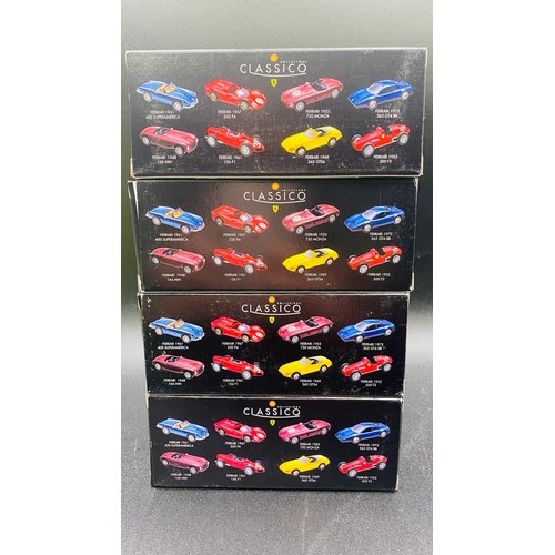 33 - 4 Classico Cars Boxed(4). Good/Very Good.
Ferrari 1961 156 F1
Ferrari 1969 365 GTS4
Ferrari 1961 400... 