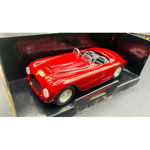 33 - 4 Classico Cars Boxed(4). Good/Very Good.
Ferrari 1961 156 F1
Ferrari 1969 365 GTS4
Ferrari 1961 400... 