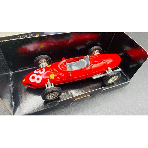 33 - 4 Classico Cars Boxed(4). Good/Very Good.
Ferrari 1961 156 F1
Ferrari 1969 365 GTS4
Ferrari 1961 400... 