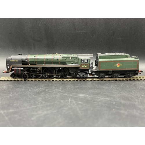 203 - Hornby R2180 BR 4-6-2 Britainia Class 7MT 'Clive of India' #70040 (China) Tested Runner
(550g)
’Supe... 