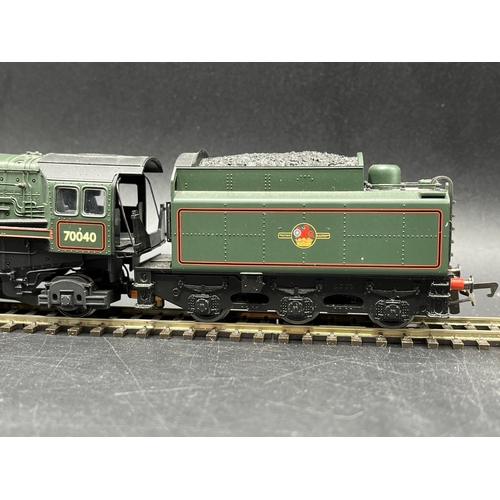 203 - Hornby R2180 BR 4-6-2 Britainia Class 7MT 'Clive of India' #70040 (China) Tested Runner
(550g)
’Supe... 