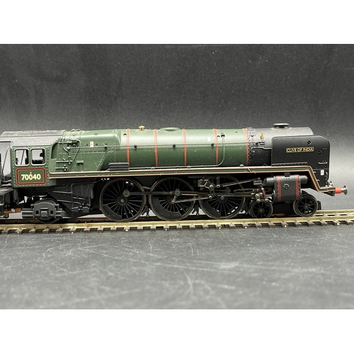 203 - Hornby R2180 BR 4-6-2 Britainia Class 7MT 'Clive of India' #70040 (China) Tested Runner
(550g)
’Supe... 