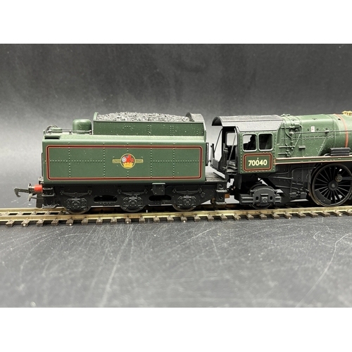 203 - Hornby R2180 BR 4-6-2 Britainia Class 7MT 'Clive of India' #70040 (China) Tested Runner
(550g)
’Supe... 