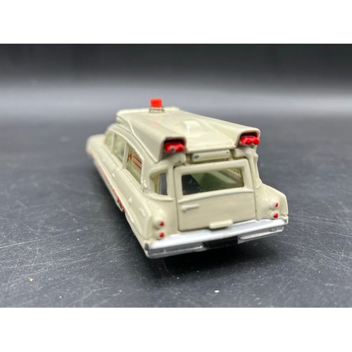 7 - Dinky Toys 263 Superior Criterion Ambulance, complete with driver, attendant, patient and stretcher ... 