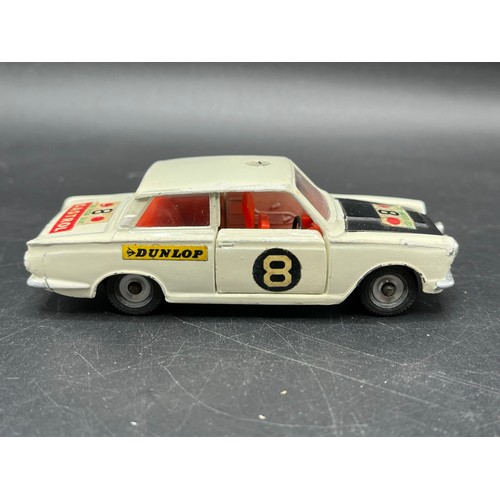 8 - Dinky Toys - No. 212 Ford Cortina Rally Car - an original vintage Dinky Toys boxed diecast model No.... 