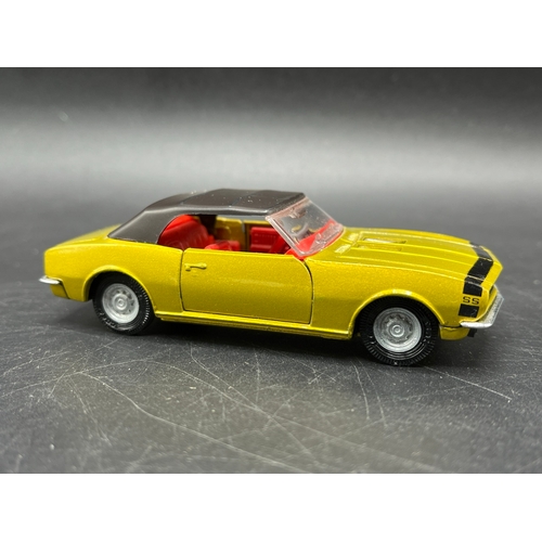 4 - Corgi Toys 338 Chevrolet SS 350 Camaro in Box with instructions, Red interior, Metallic Yellow
(100g... 