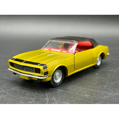 4 - Corgi Toys 338 Chevrolet SS 350 Camaro in Box with instructions, Red interior, Metallic Yellow
(100g... 