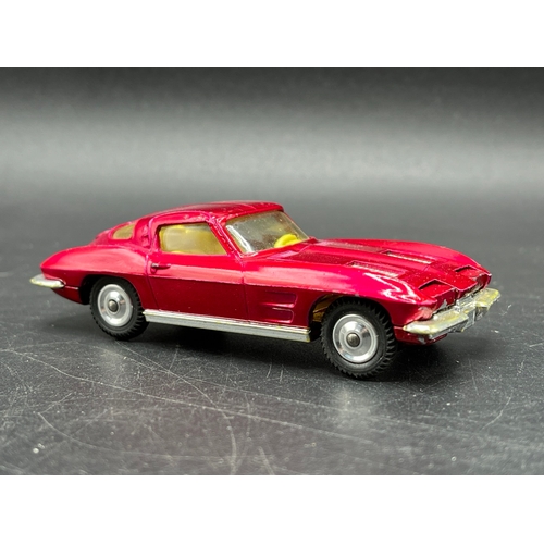 5 - Corgi Toys 310 Chevrolet Corvette Sting Ray in Box with Swivelling jewelled headlights as shown
(100... 