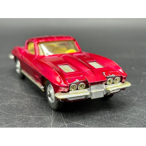 5 - Corgi Toys 310 Chevrolet Corvette Sting Ray in Box with Swivelling jewelled headlights as shown
(100... 