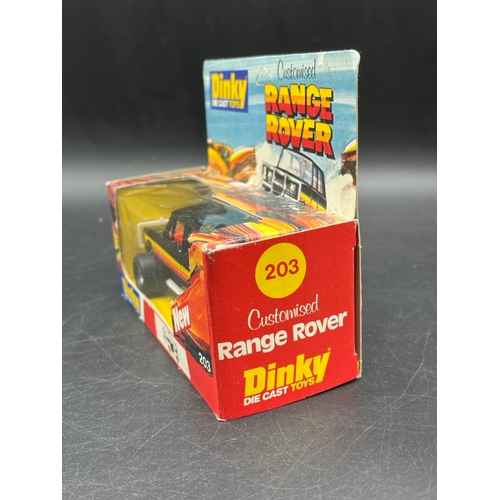 14 - Dinky Toys Customised Range Rover 203 Boxed, along with Dinky Atlas edition 435 Bedford TK Tipper
(3... 