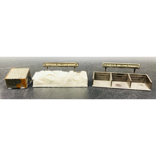 261 - Large Quantity of Scenic Model Railway Plastic Building & Accessories. Previously used in a layout, ... 