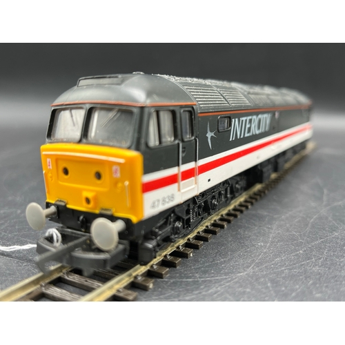 44 - Three Lima Boxed Diesel/Electric Locomotives Tested Runners
(1400g)
Lima 205256 Class 47 in Intercit... 