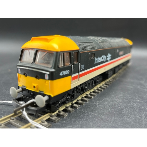 44 - Three Lima Boxed Diesel/Electric Locomotives Tested Runners
(1400g)
Lima 205256 Class 47 in Intercit... 