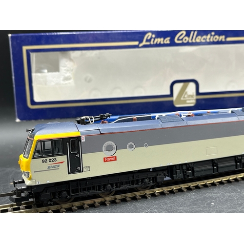 52 - Lima 204873 Class 92 'Ravel' in Railfreight SNCF grey #92023 Tested Runner
(450g)
With Pantographs, ... 