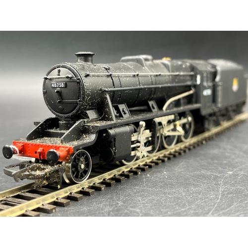 68 - Three OO gauge Steam Locomotives, Two Boxed All Tested Runners
(1500g)
Hornby R322 Class 8F 2-8-0 in... 