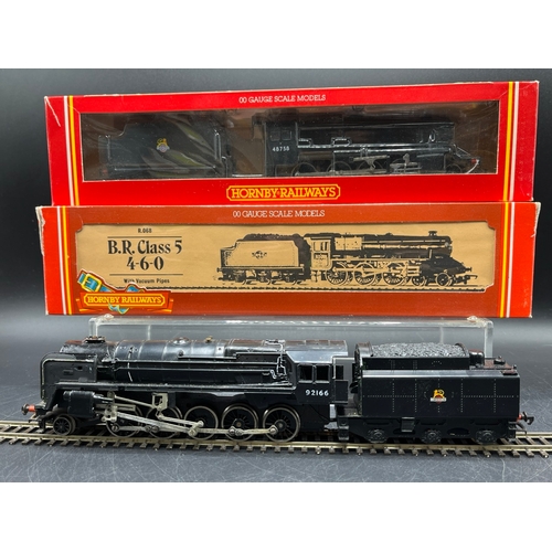 68 - Three OO gauge Steam Locomotives, Two Boxed All Tested Runners
(1500g)
Hornby R322 Class 8F 2-8-0 in... 