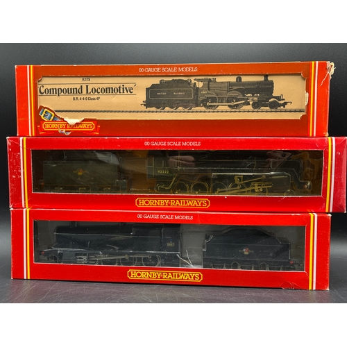 69 - Three Boxed Hornby Steam Locomotives Tested Runners
(1500g)
Hornby R143 Class 2800 2-8-0 in BR Black... 