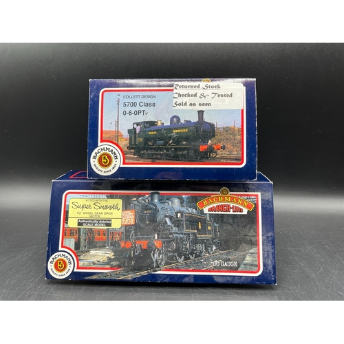 72 - Two ‘OO’ gauge Boxed Bachmann Steam Locomotives, Tested Runners
(1000g)
Bachmann 31-452A Class 2MT I... 