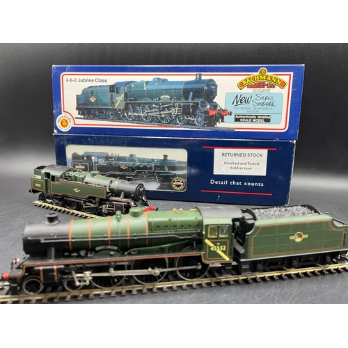 76 - Two ‘OO’ gauge Boxed Bachmann Steam Locomotives, Tested Runners
(1200g)
Bachmann 31-151 Class 5XP Ju... 