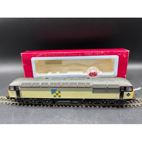 91 - Three 'OO' gauge Boxed Mainline/Dapol Class 56 Locomotives, Tested Runners
(1500g)
Dapol D14 Class 5... 