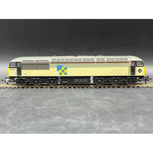 91 - Three 'OO' gauge Boxed Mainline/Dapol Class 56 Locomotives, Tested Runners
(1500g)
Dapol D14 Class 5... 